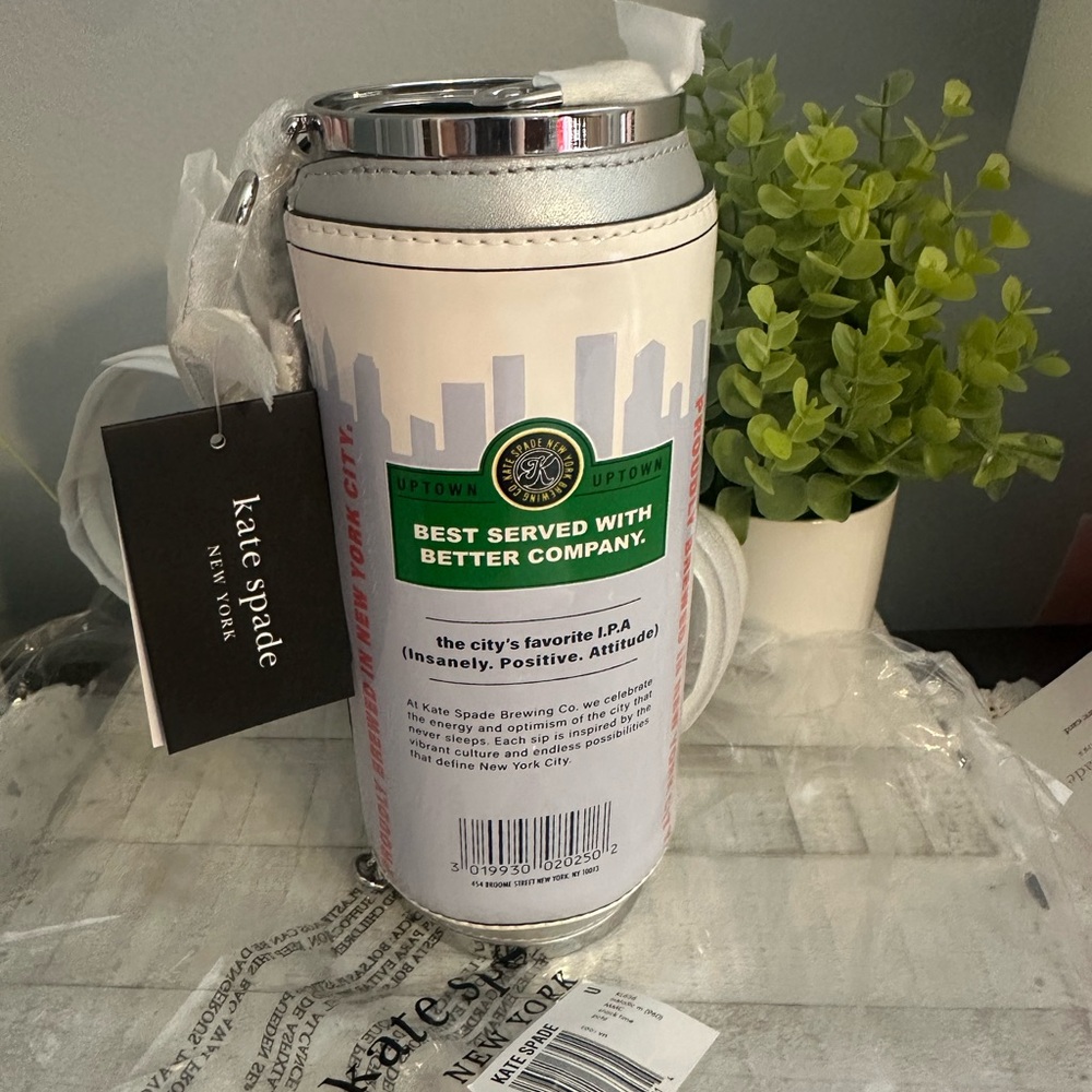 sale! Nwt Kate spade snack time IPA drink can bag - Picture 5 of 9